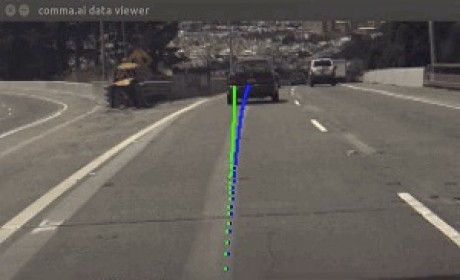 comma.ai driving 数据集